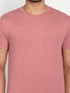 Men's Crew Neck STRUCTURED Tee Steel Grey